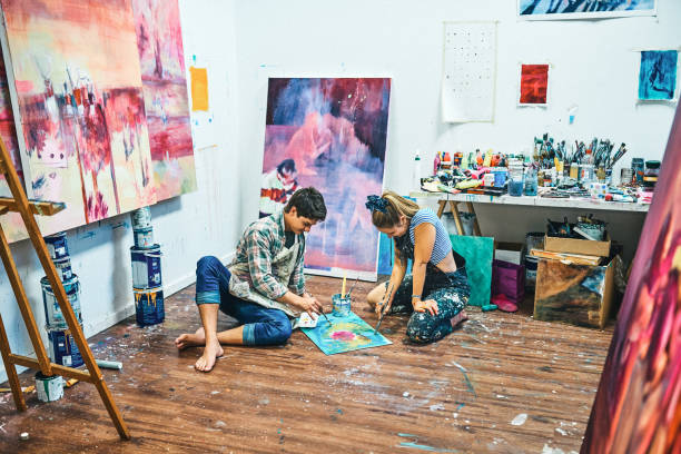 istock Our artwork is coming together 1210523851