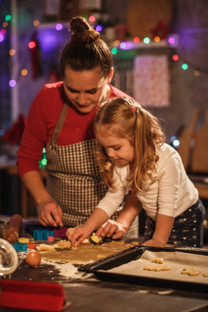 istock Baking delicious cookies with mom 1210534777