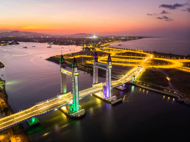 Terengganu Drawbridge sunset