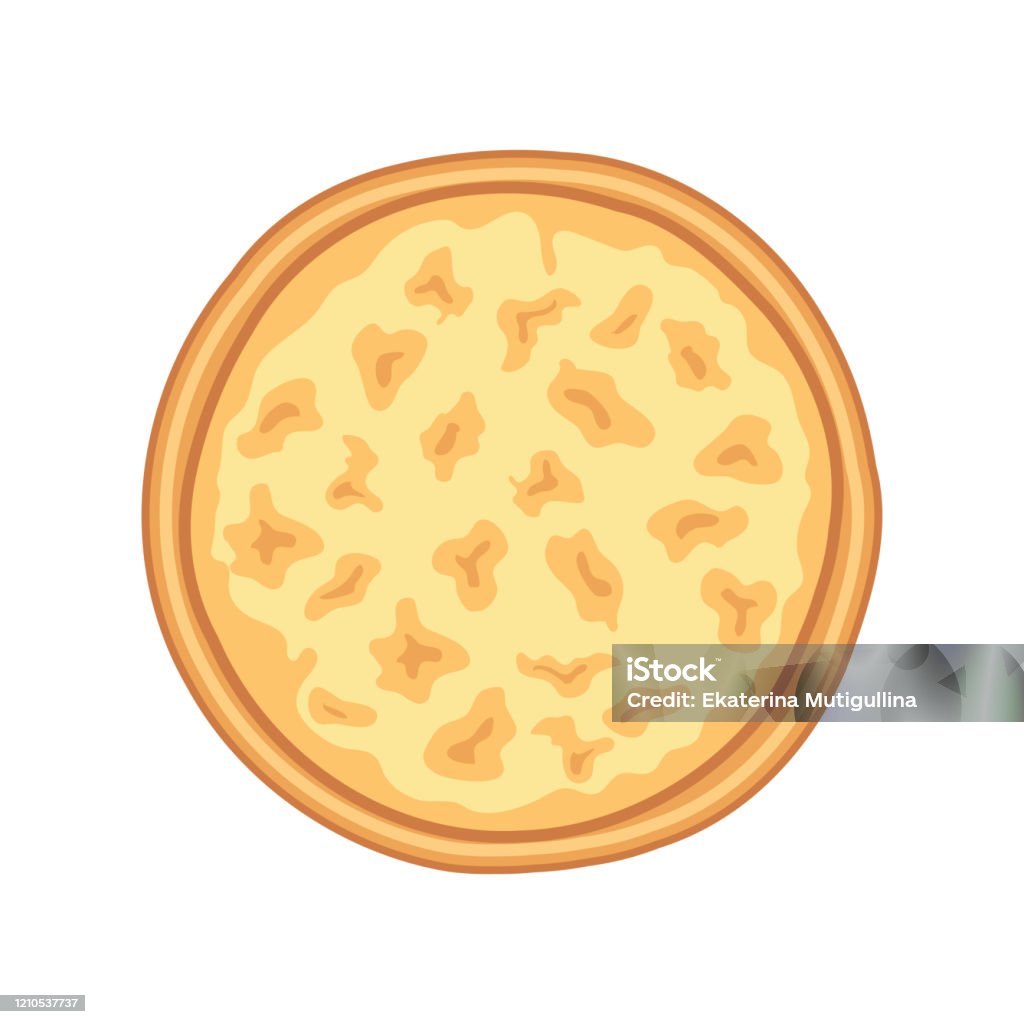 Ilustración de Sabrosa Pizza Cuatro Queso y más Vectores Libres de Derechos  de Alimento - Alimento, Blanco - Color, Calor - iStock