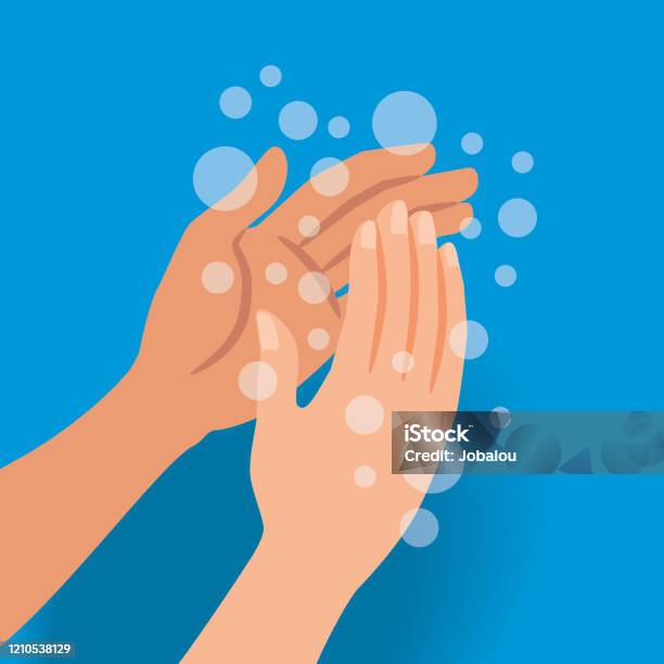 Wash Your Hands Frequently - Arte vetorial de stock e mais imagens de Lavar as Mãos - Lavar as Mãos, Mão, Doença Infeciosa