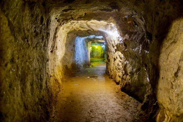istock Corridor in a historical mine in NJ USA 1210538417