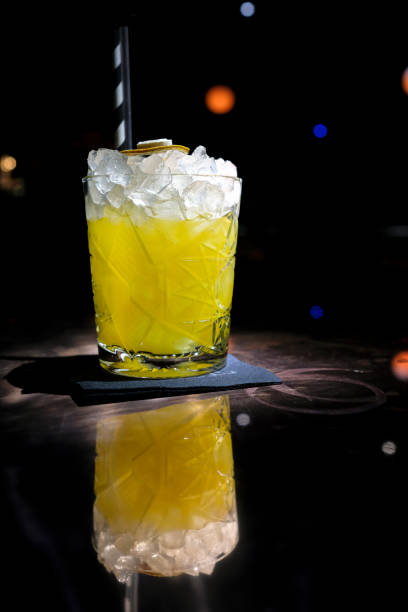 istock Delicious looking cocktail in a bar 1210541841