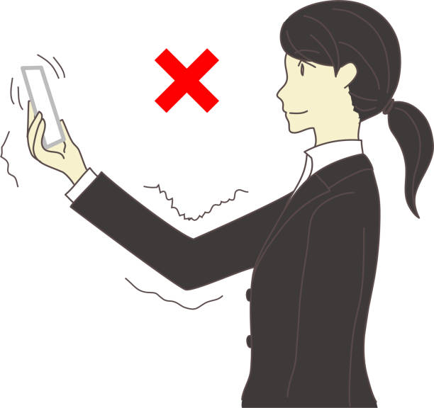 This illustration shows the camera position during a web interview. This illustration shows the camera position during a web interview. interview camera stock illustrations