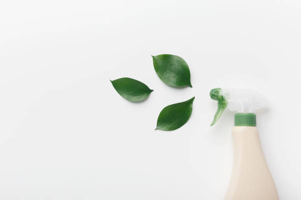istock Bottle for liquid detergent, cleaning agent, with natural plant extract 1210545516