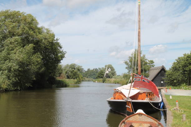 istock Wherry wooden boat Norfolk Broads 1210546541