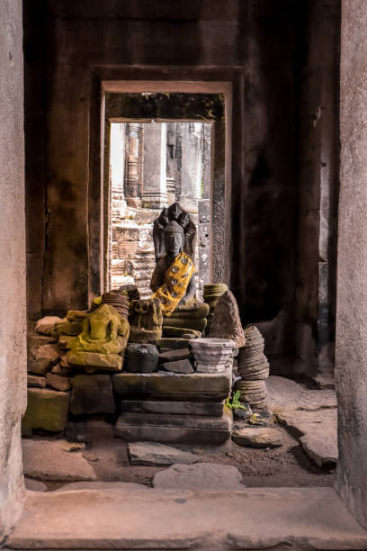 istock Angkor Temple Bayon Ruins 1210547291