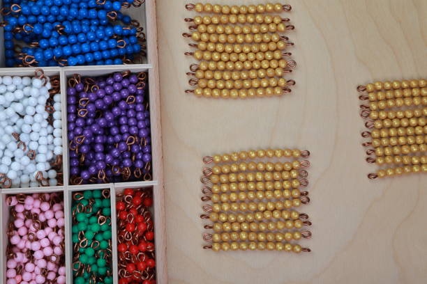 istock stairs made of colored beads 1210550260