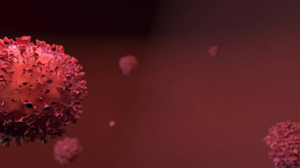 istock Coronavirus outbreak and coronaviruses influenza background. 3D illustration. 1210552899
