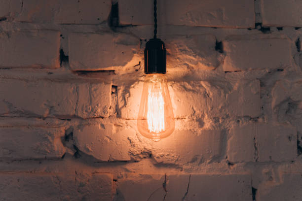 istock closeup light bulb garland, wall decoration, home decor 1210553078
