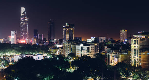 istock Ho Chi Minh Night Skyline 1210553161