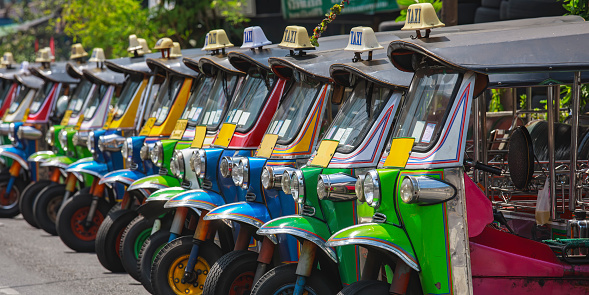 This traditional mode of transport in Bangkok and other major Thai cities is fun, exciting and instills a sense of adventure.