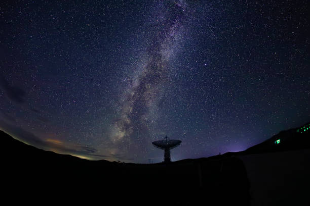 istock Radio telescopes and the Milky Way 1210557242
