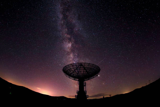 istock Radio telescopes and the Milky Way 1210557312