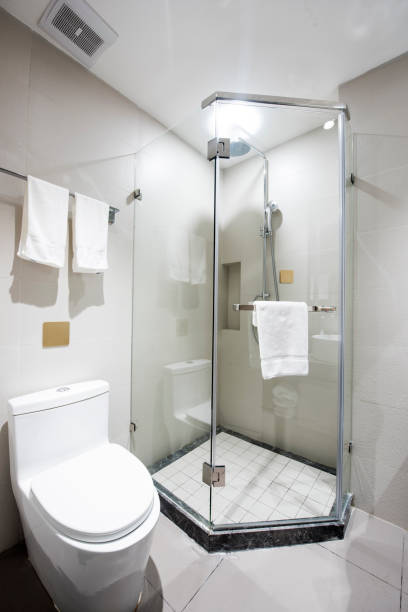 istock A room with a bath and toilet. 1210565298