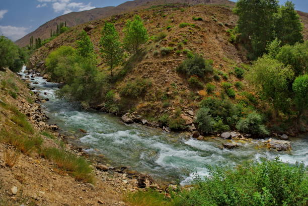 istock Stormy rivers in the Pamir mountains 1210578090