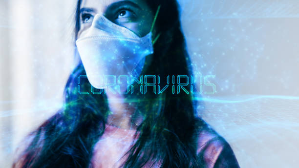 istock Coronavirus 2019-nCov novel coronavirus concept motion background, patience with protective mask. coronavirus dangerous flu. 1210578782