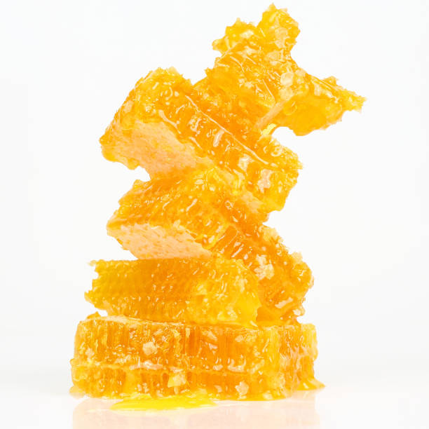 istock briquettes of honeycomb on white background 1210587490