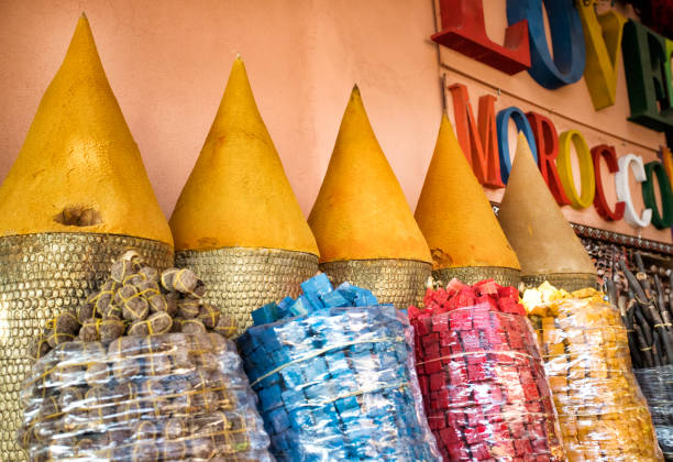 istock Spices in a Marroqui market 1210597306