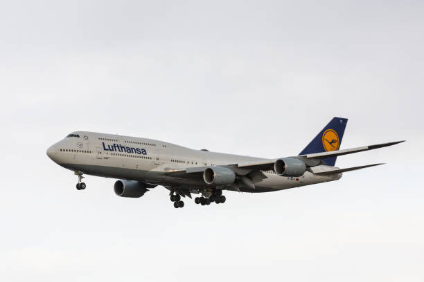 Lufthansa Boeing 747-830 'Potsdam' - D-ABYI stock photo