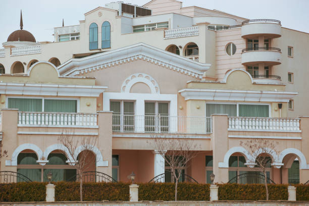 istock Modern new building in an urban residential complex 1210606554