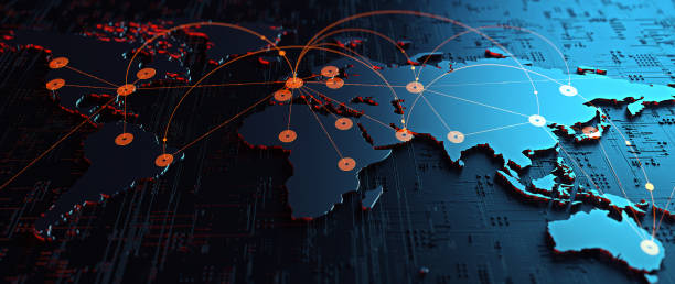 istock Global International Connectivity Background 1210609262