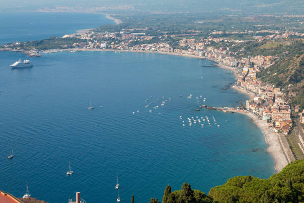 istock Ionian Sea in Taormina, Sicily 1210613673