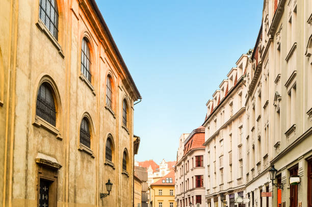 istock Old traditional buildings at Prague, Czech Republic 1210619800