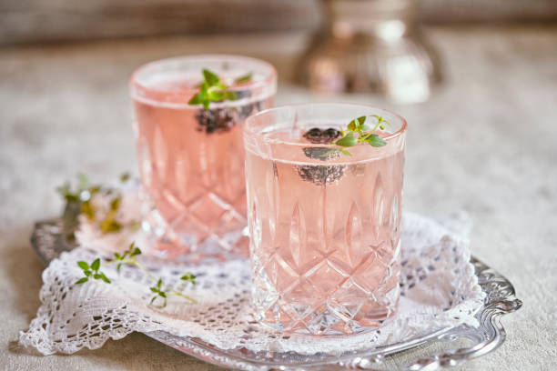 istock Blackberry Thyme Champagne Cocktail 1210620552