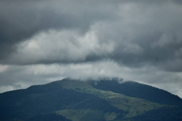 istock Storm clouds on a mountain, in Minas Gerais, Brazil 1210621876