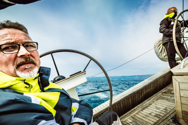 istock adventure friends on the sailing boat 1210622098