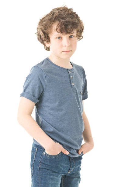 istock 9 years old boy isolated on white 1210623987