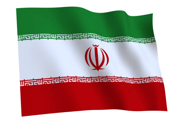 istock Iran flag waving in the wind 1210628720