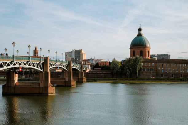 istock Saint-Pierre Bridge in Toulouse 1210630071