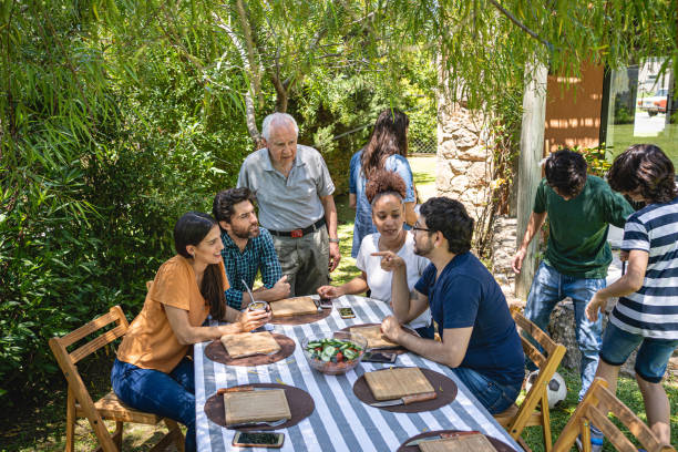 istock Brothers having a discussion while on a family meeting 1210634816