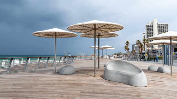 istock The waterfront of Tel Aviv 1210637042