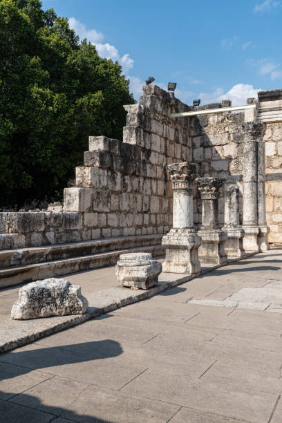 istock The capernaum synagogue in Israel 1210638183