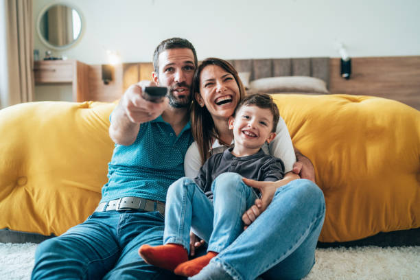 istock Tv time with family 1210640952