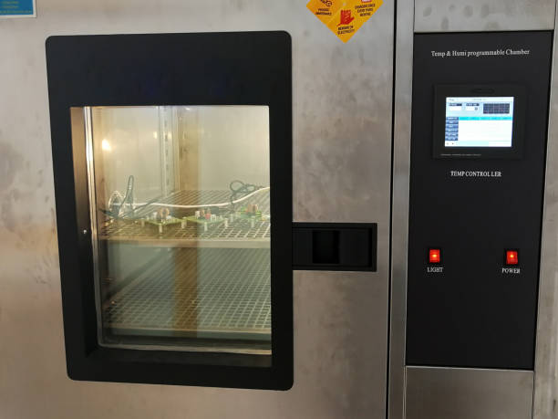 istock Climatic chamber for environmental tests of electronic products 1210643543