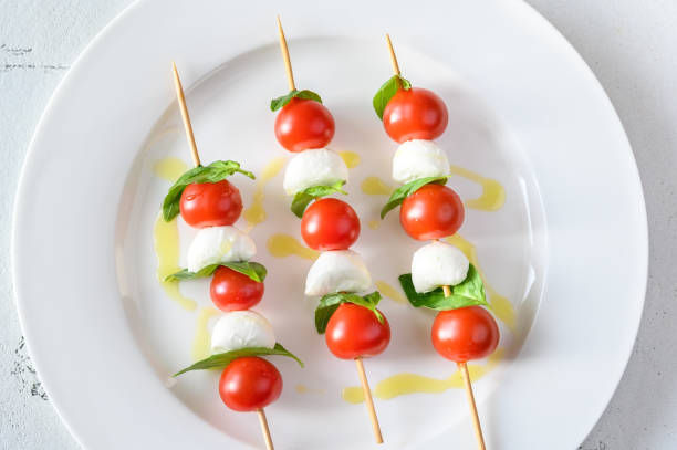 istock Caprese Salad skewers 1210644747
