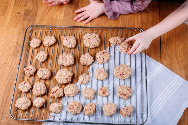 istock Strawberry Chocolate Chip Cookies 1210649202