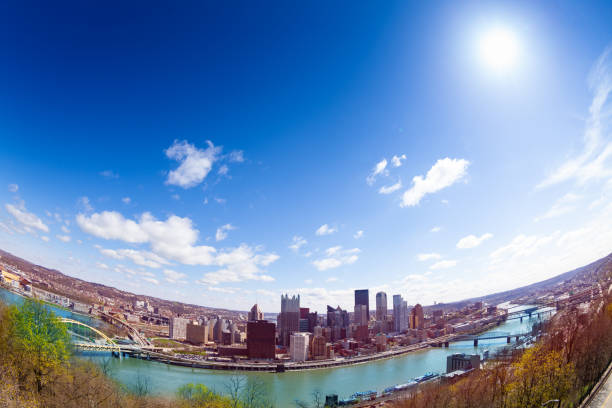 istock Wide panorama of Pittsburg over Monongahela river 1210659341