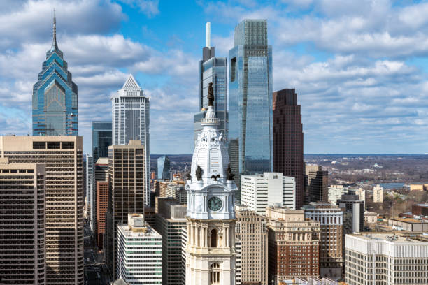 istock Philadelphia skyline and cityscape 1210660438