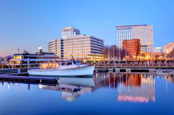 Norfolk is an independent city in the Commonwealth of Virginia in the United States.  It is one of the seven major cities that compose the Hampton Roads metropolitan area
