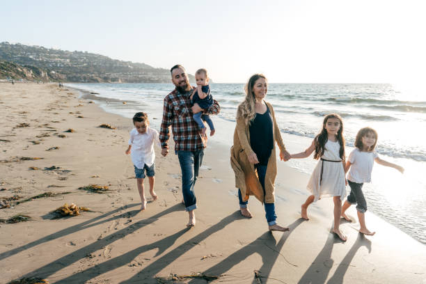 istock Family  on the beach 1210664336