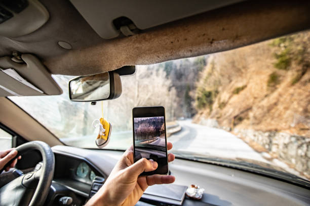 istock Personal Perspective of a Passenger in a Car Capturing an Image on The Move 1210667169