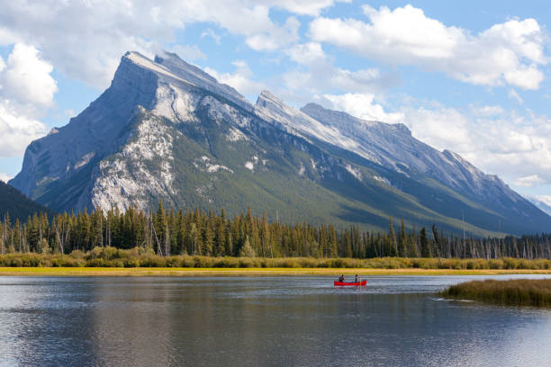 istock Mount Rundle as seen from Vermilion Lakes in Banff 1210675466