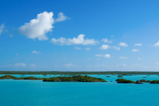 istock Turks and Caicos Chalk Sound Wide Elevated 1210677060