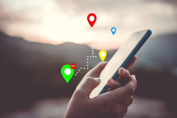 istock People use smartphone to check map to travel with internet and gps application for vacation or holiday. 1210681541