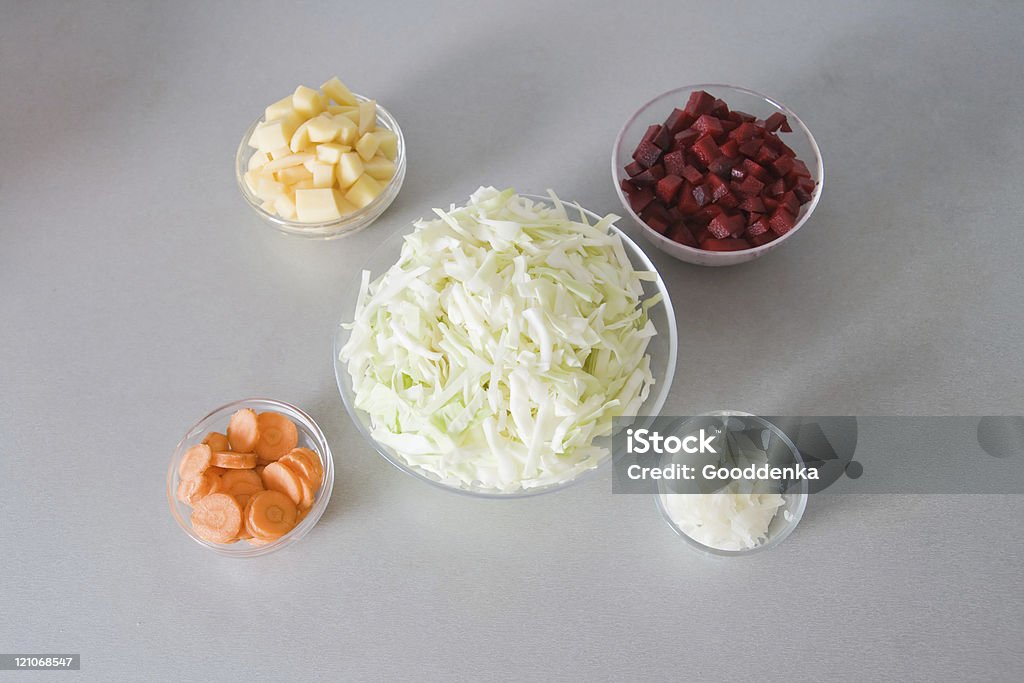 Ingredientes para borsch - Royalty-free Alimentação Saudável Foto de stock